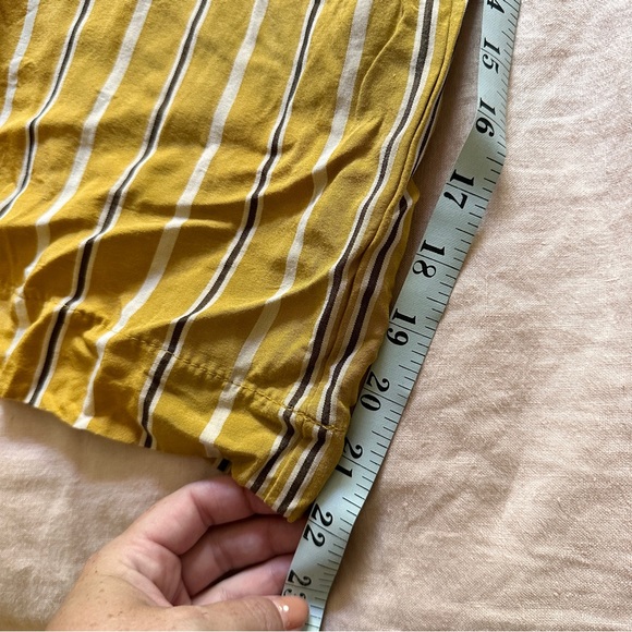 Zara Chartreuse Cropped Palazzo Pants size M - Picture 4 of 6